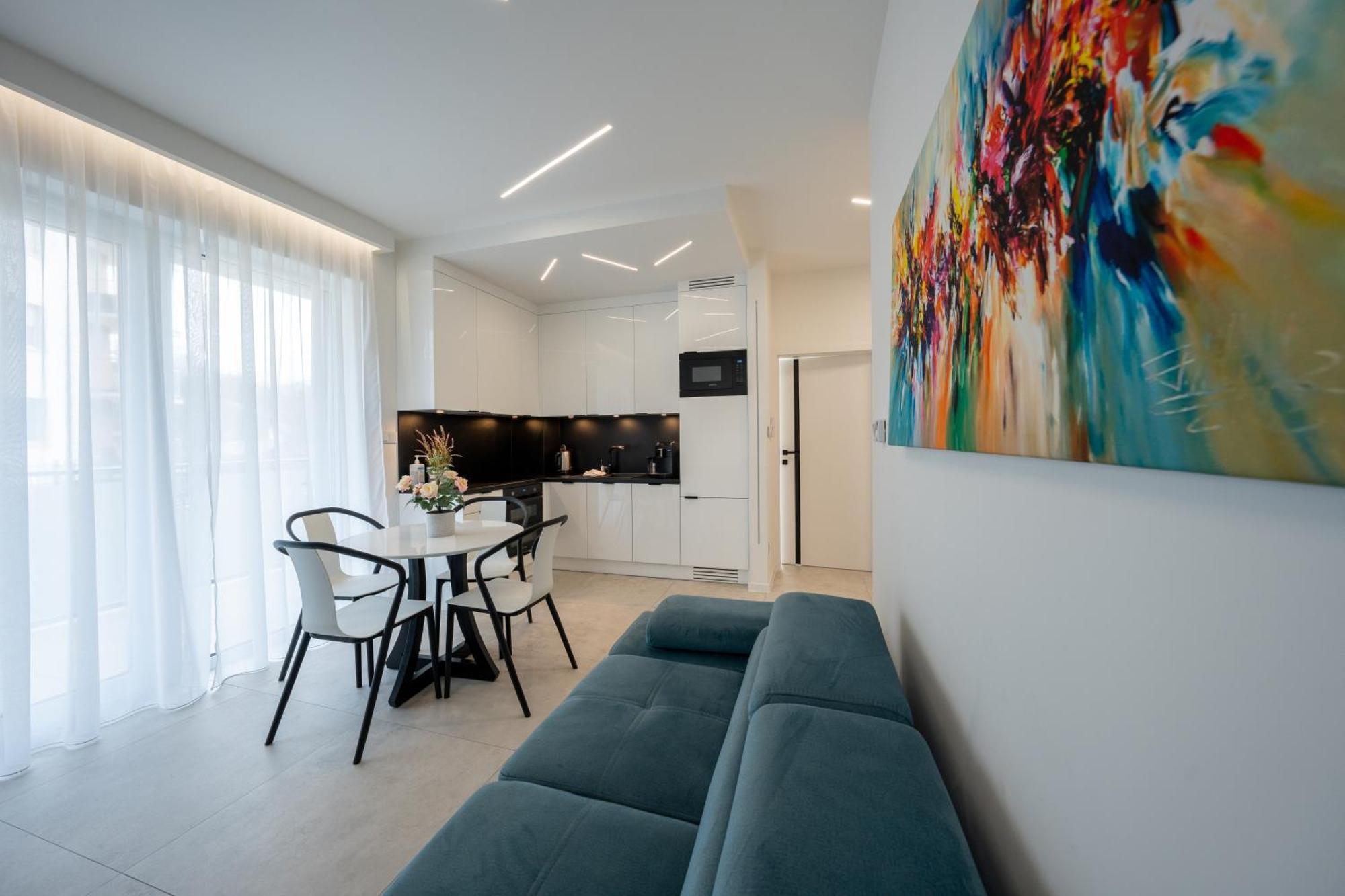 דירות Apartament Z Tarasem Morska 8 Rewal 50M Do Morza מראה חיצוני תמונה