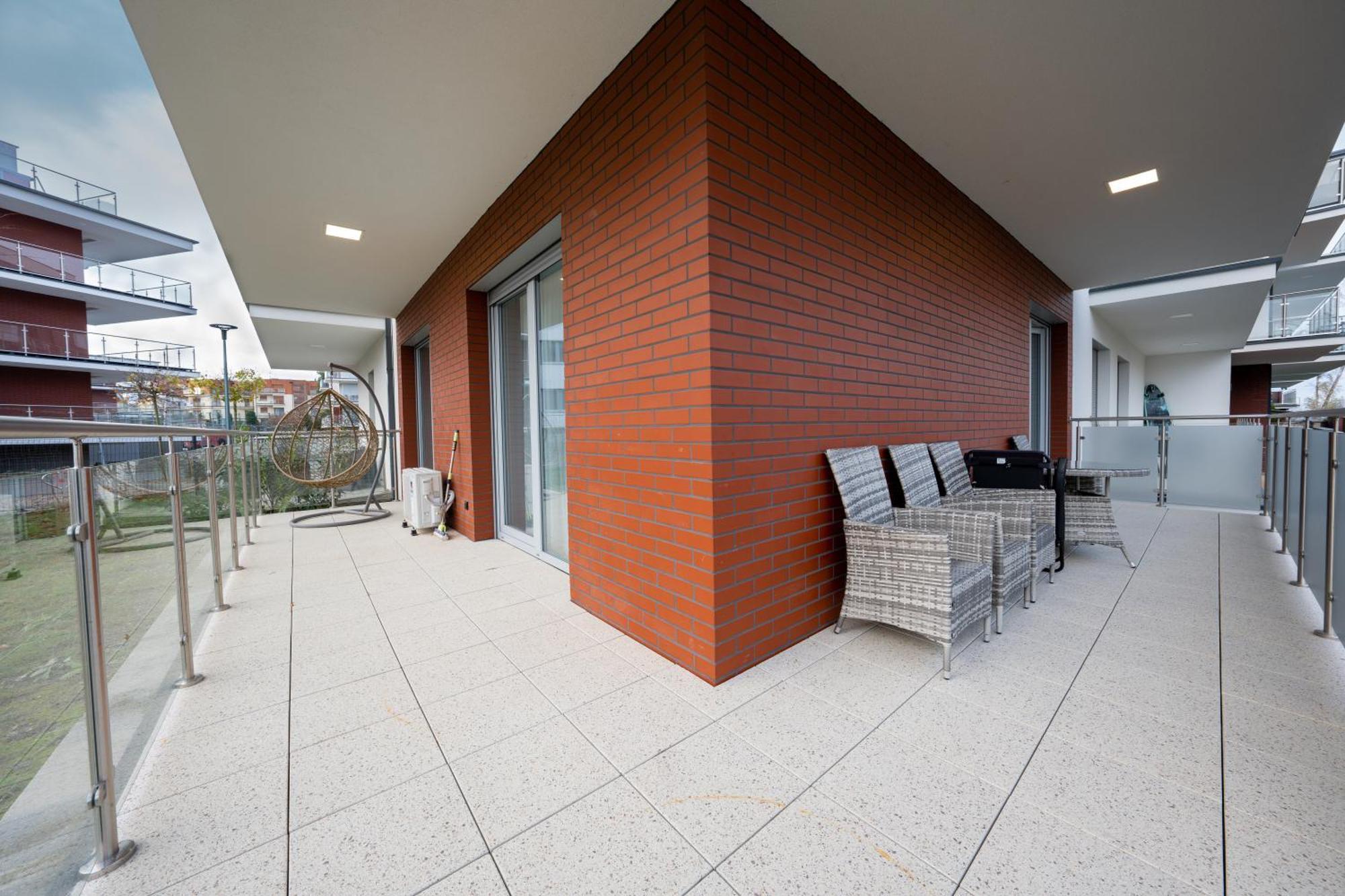 דירות Apartament Z Tarasem Morska 8 Rewal 50M Do Morza מראה חיצוני תמונה